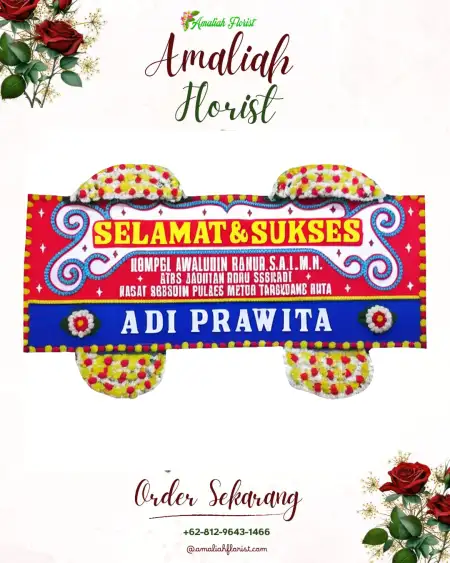 Papan Bunga Ucapan Selamat lembursitu